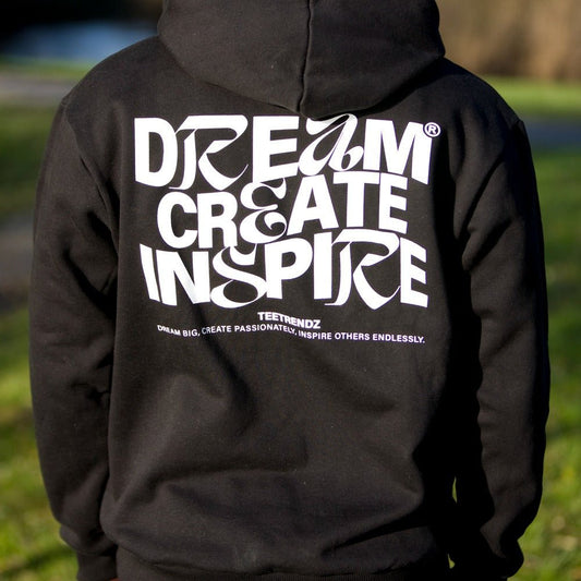 TeeTrendz Hoodie Zwart