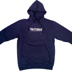 TeeTrendz Hoodie Donkerblauw Voorkant